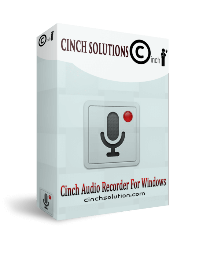 Cinch Audio Recorder 4.0.2 Key + Activation Code Full Crack 2021