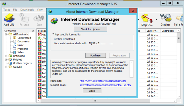 Internet Download Manager 6.33 Build 3 Crack